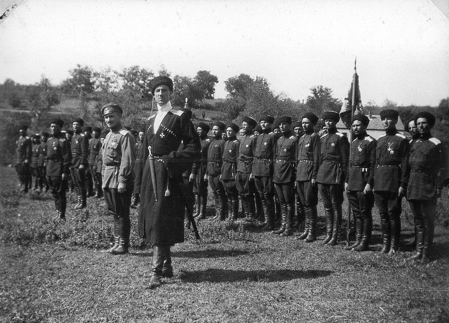 Петр Врангель с отрядом