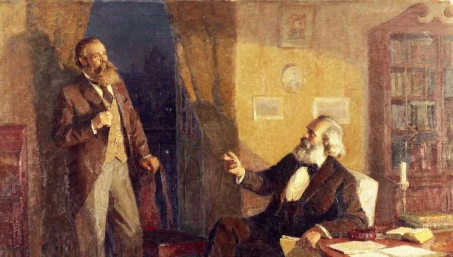 Карл Маркс и Фридрих Энгельс