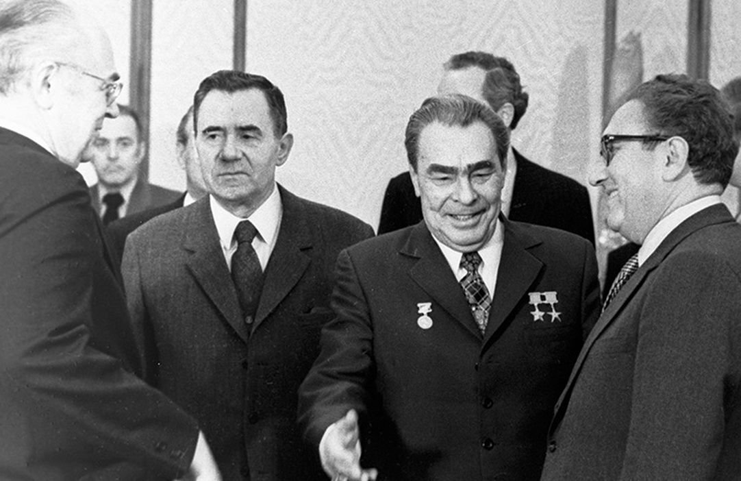 Леонид Брежнев и Андрей Громыко
