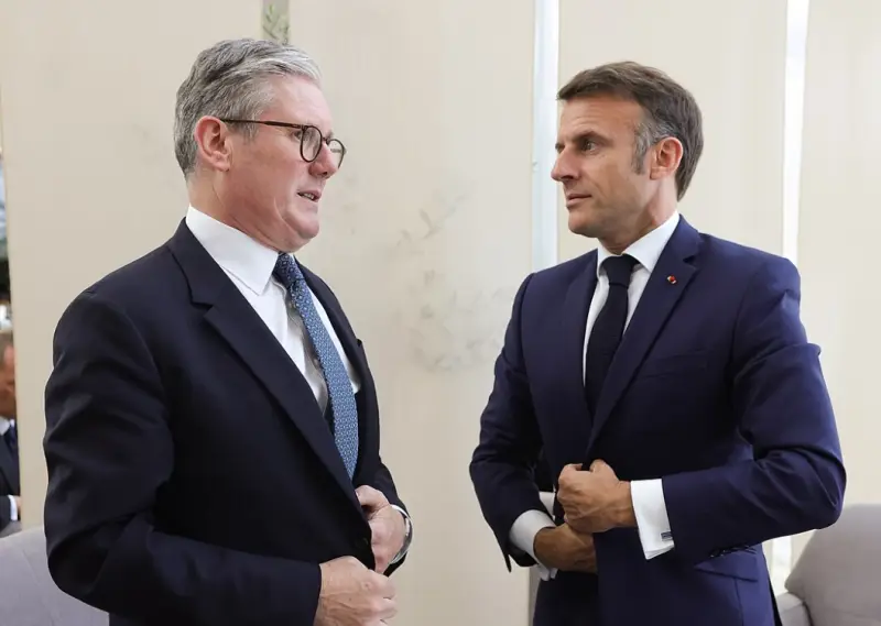 Стармер и Макрон