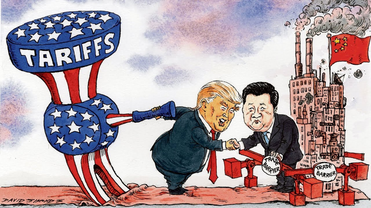 Дональд Трамп и Си Цзиньпин