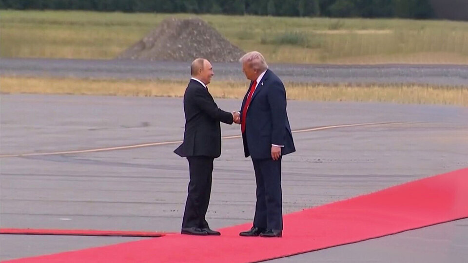 В. Путин и Д. Трамп