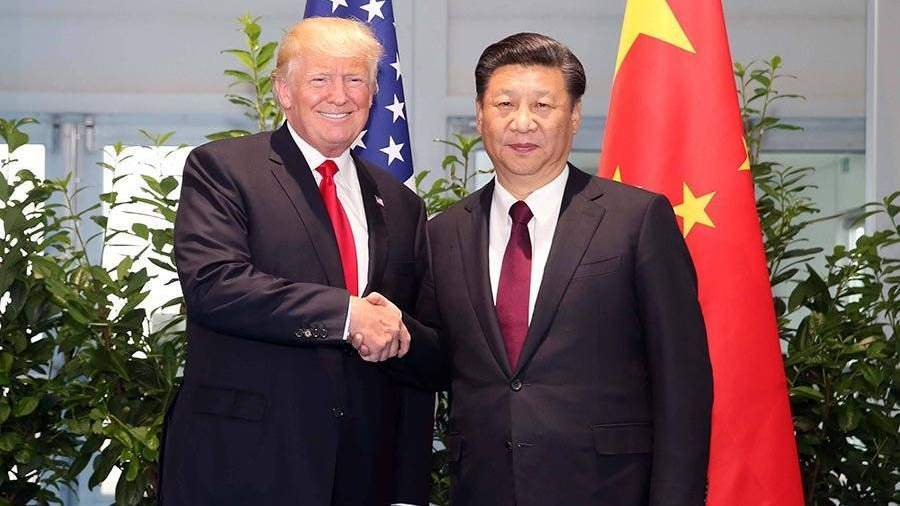 Дональд Трамп и Си Цзиньпин