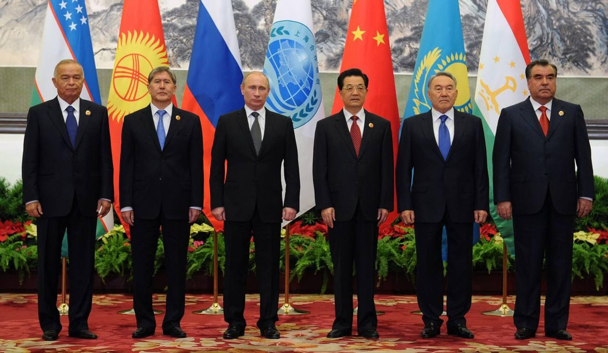 Главы государств ШОС