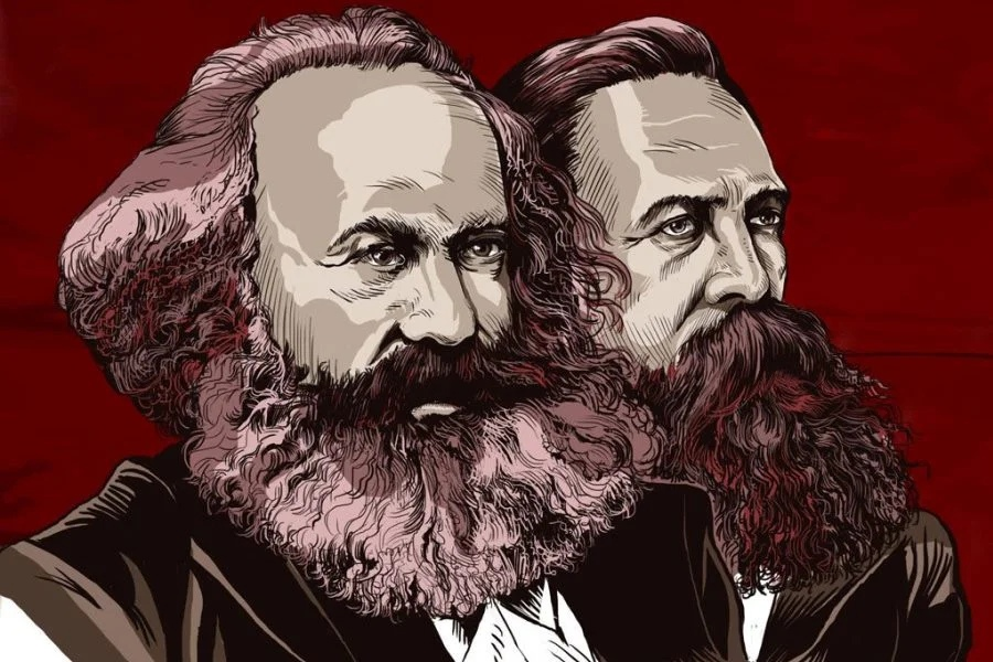 К. Маркс и Ф. Энгельс