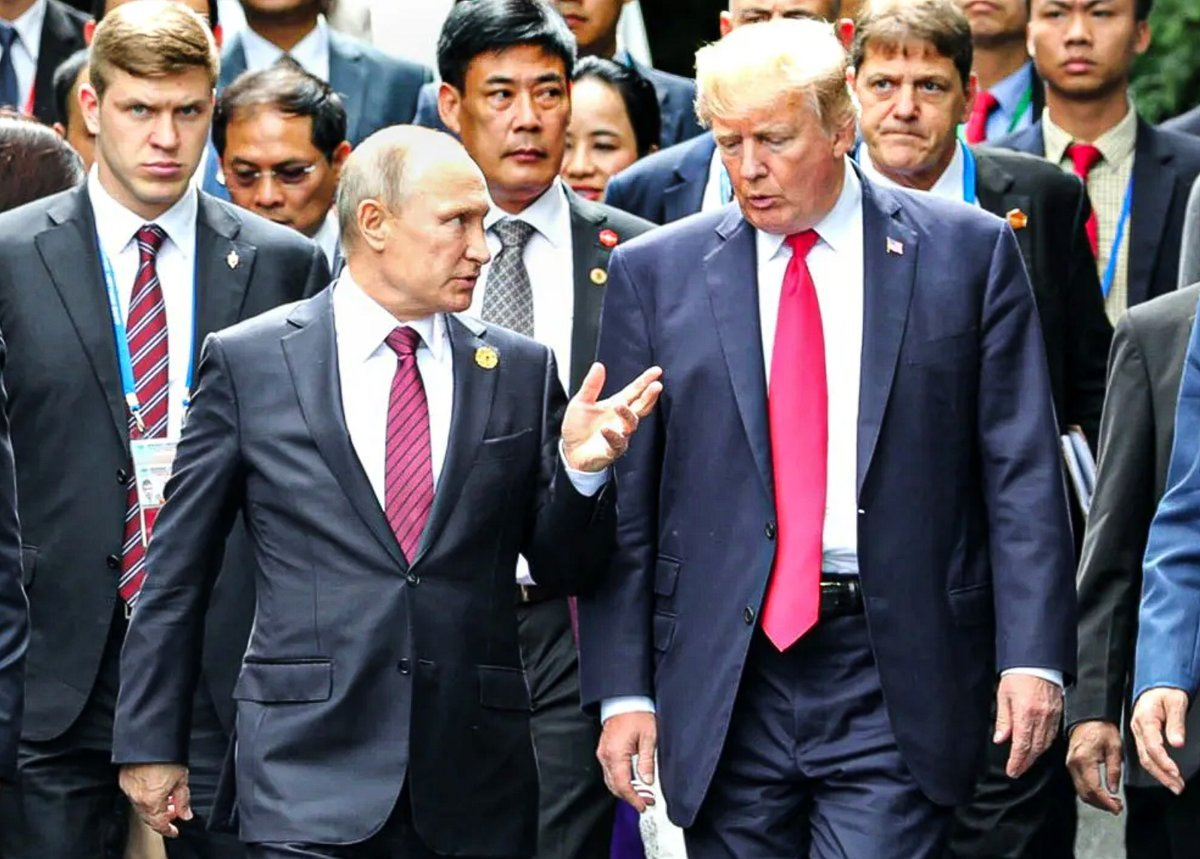 Владимир Путин и Дональд Трамп