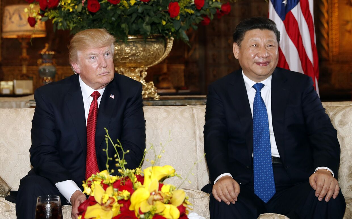 Дональд Трамп и Си Цзиньпин