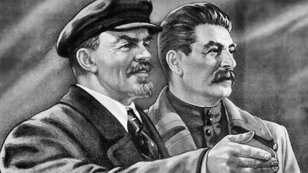 В. И. Ленин и И. В. Сталин