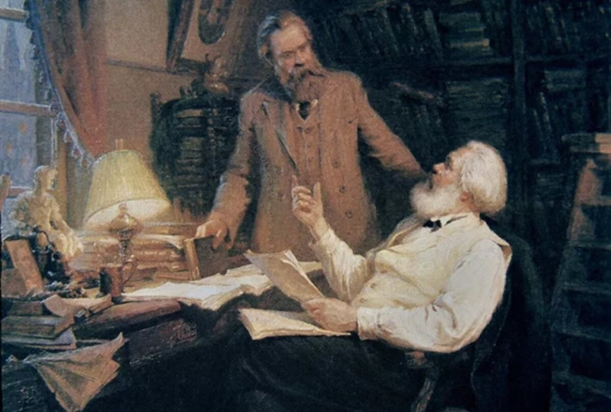 К. Маркс и Ф. Энгельс