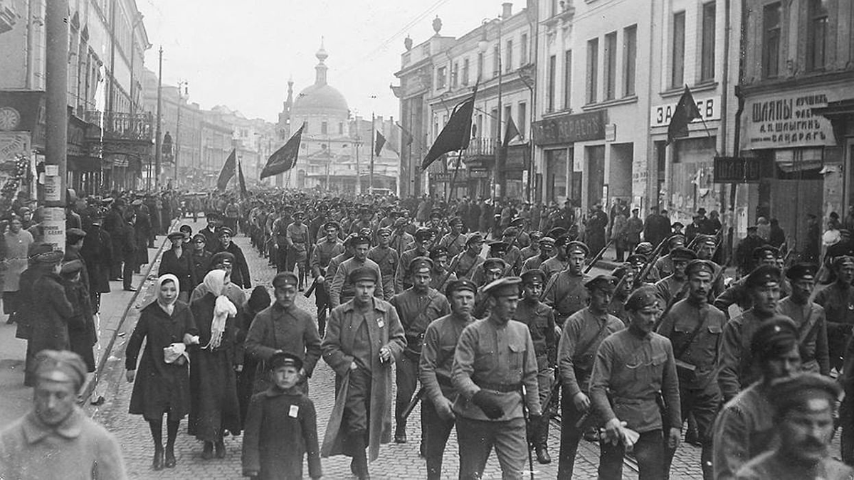 Октябрь 1917 года