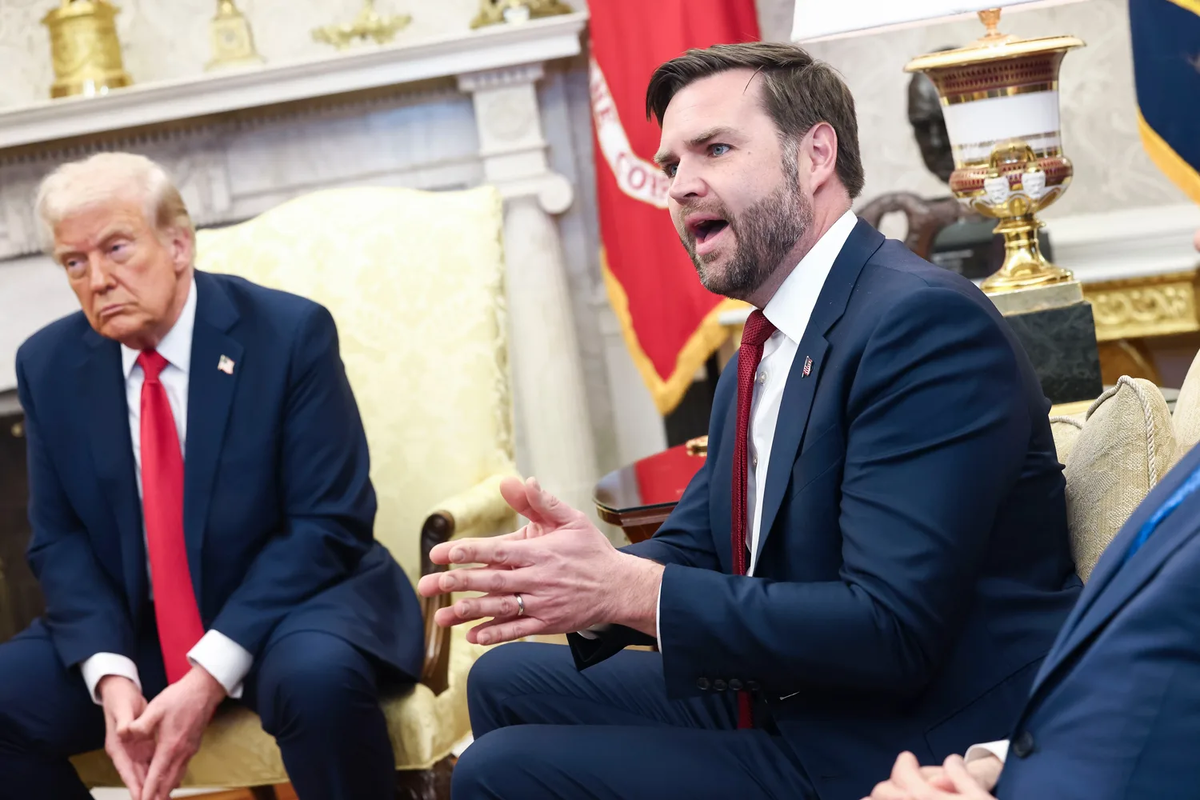 Дональд Трамп и Джей Ди Вэнс