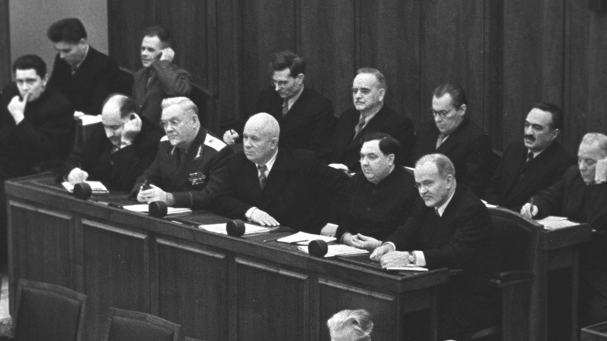 Партийная верхушка СССР 1954 год