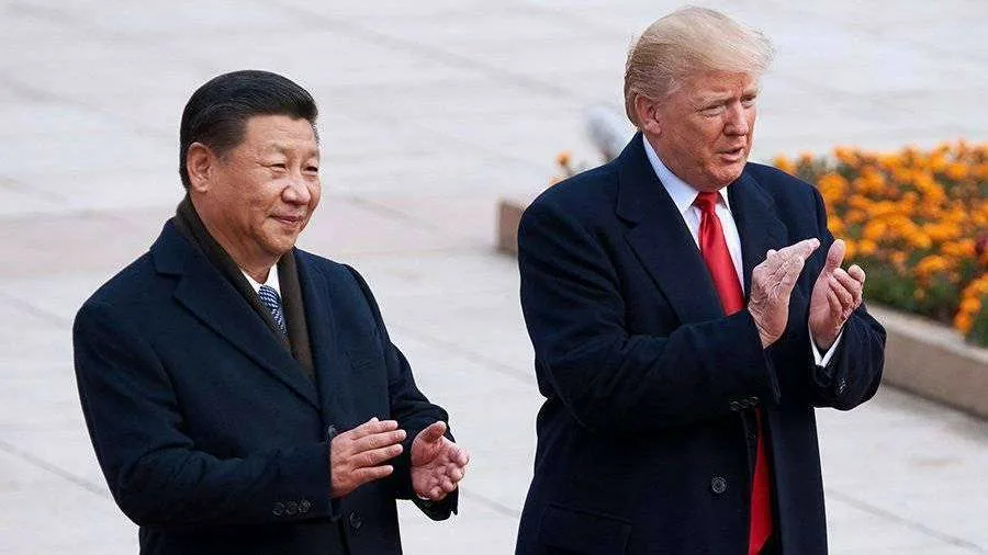 Си Цзиньпин и Дональд Трамп