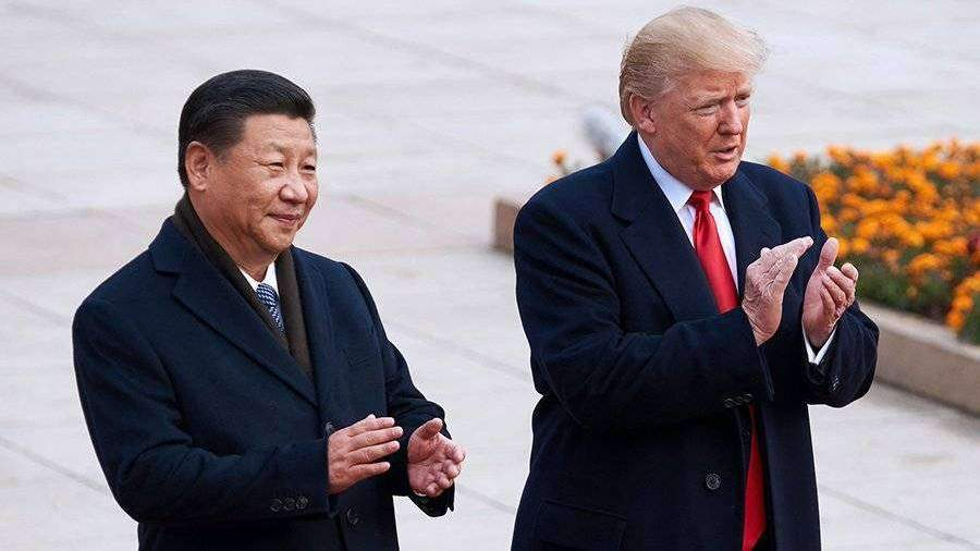 Си Цзиньпин и Дональд Трамп