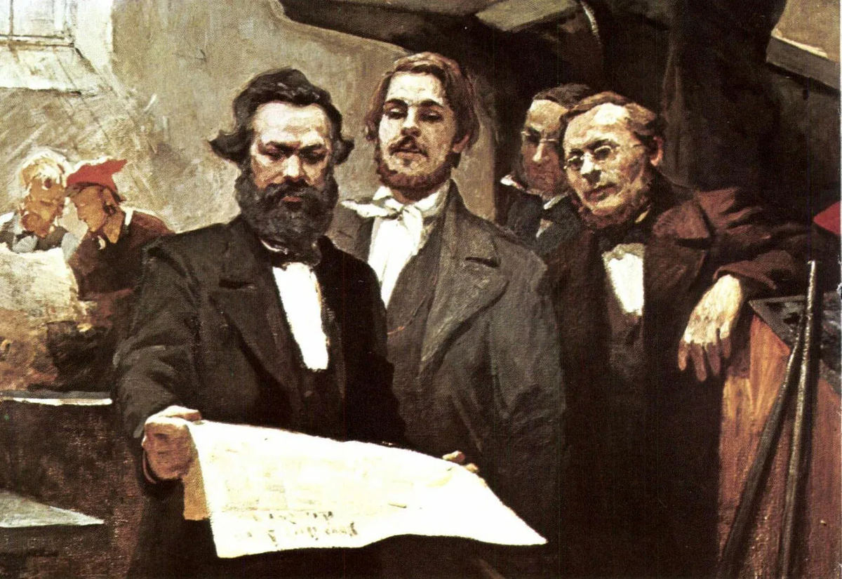 К. Маркс и Ф. Энгельс