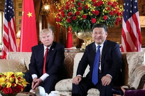 Дональд Трамп и Си Цзиньпин
