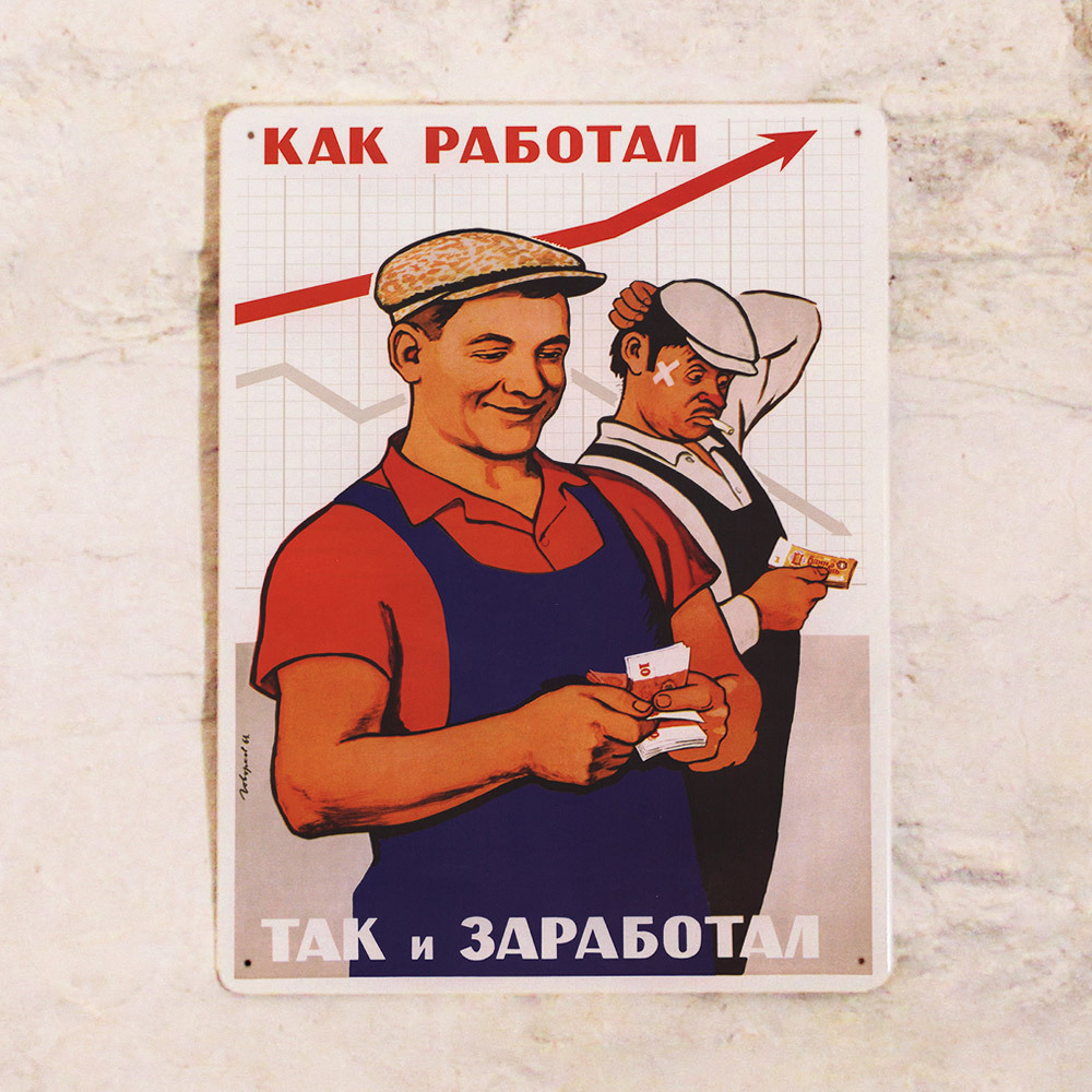 Советский плакат